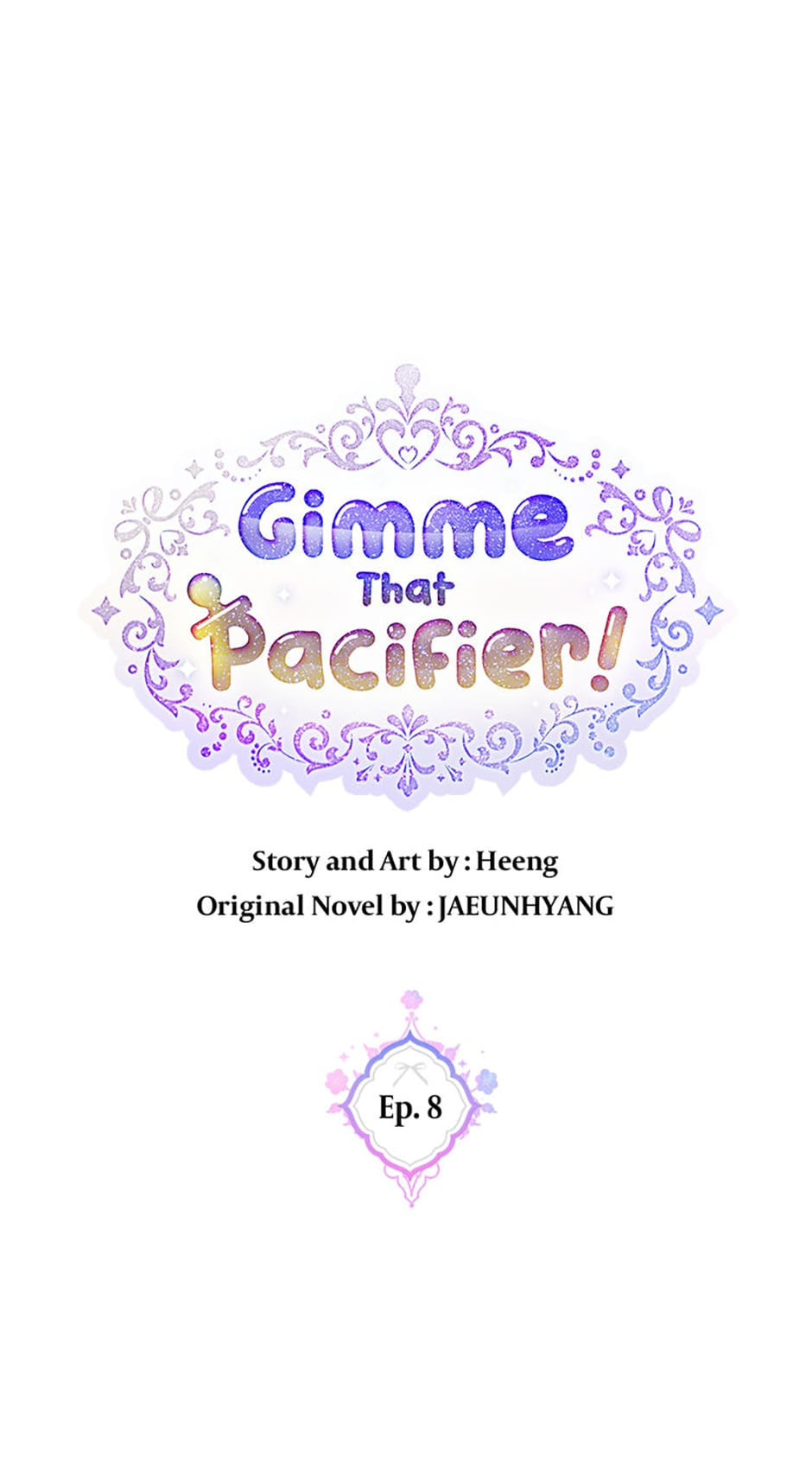 Read Gimme That Pacifier! chapter 8 image 0 on Lezhin