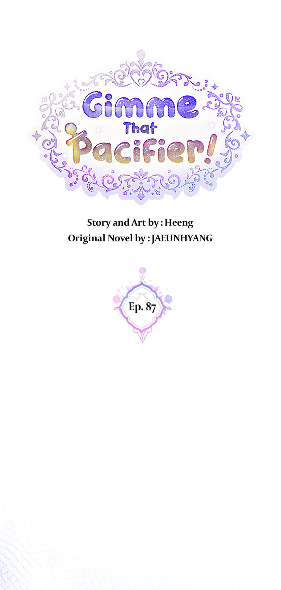 Read Gimme That Pacifier! chapter 87 image 8 on Lezhin