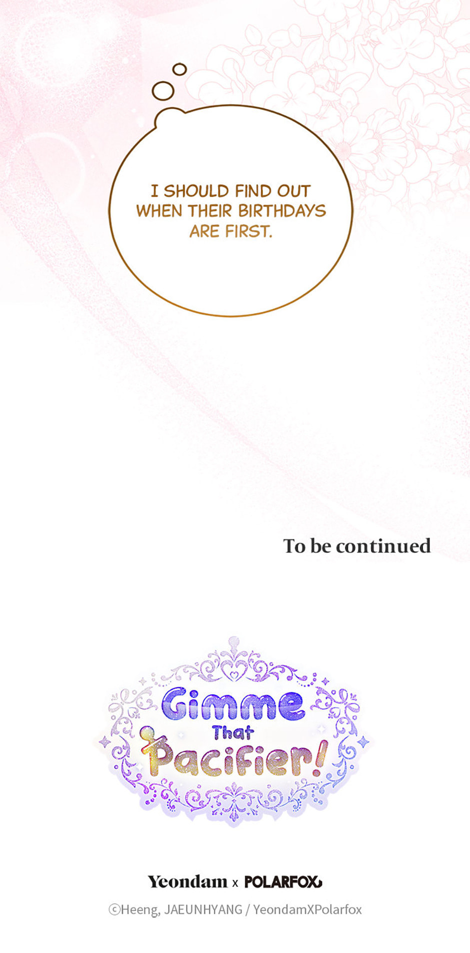 Read Gimme That Pacifier! chapter 96 image 94 on Lezhin