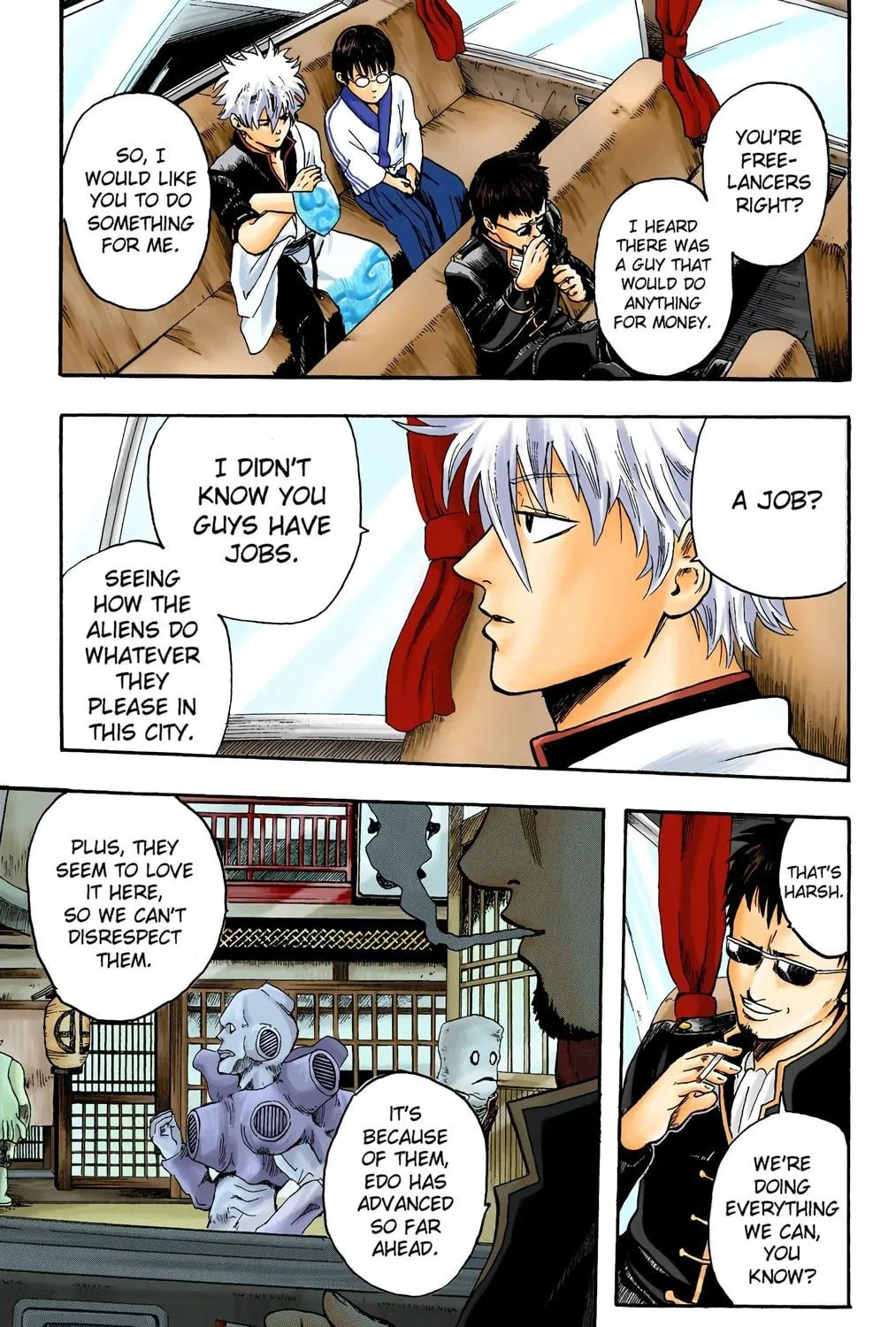 Read Gin Tama (Colored) chapter 2 image 16 on Lezhin