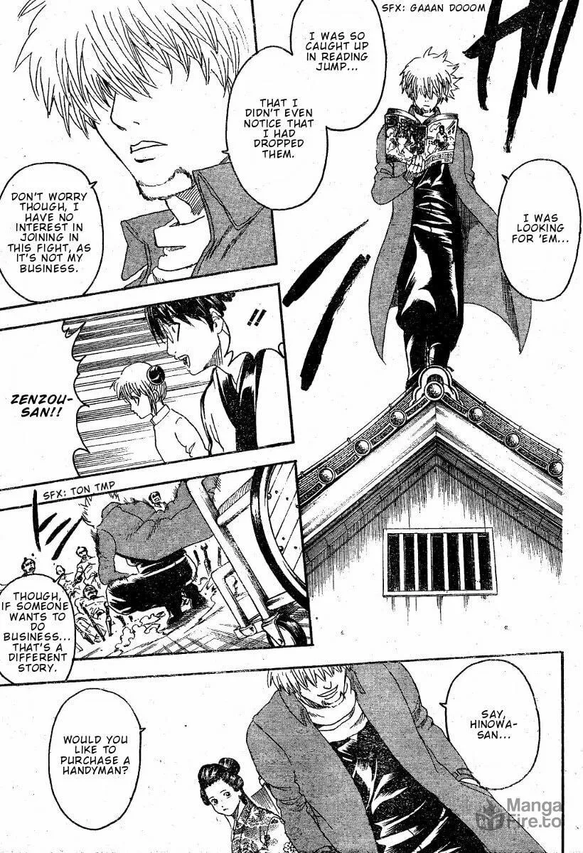 Read Gin Tama (Colored) chapter 258 image 9 on Lezhin