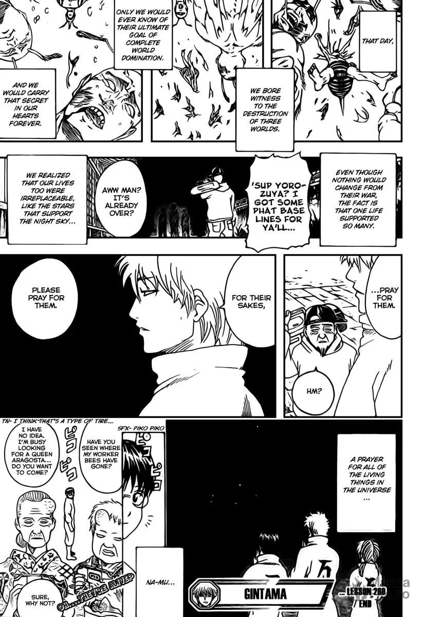 Read Gin Tama (Colored) chapter 269 image 19 on Lezhin