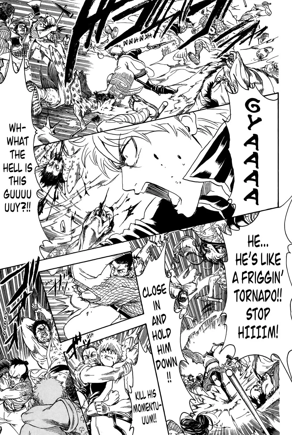 Read Gin Tama (Colored) chapter 303 image 12 on Lezhin