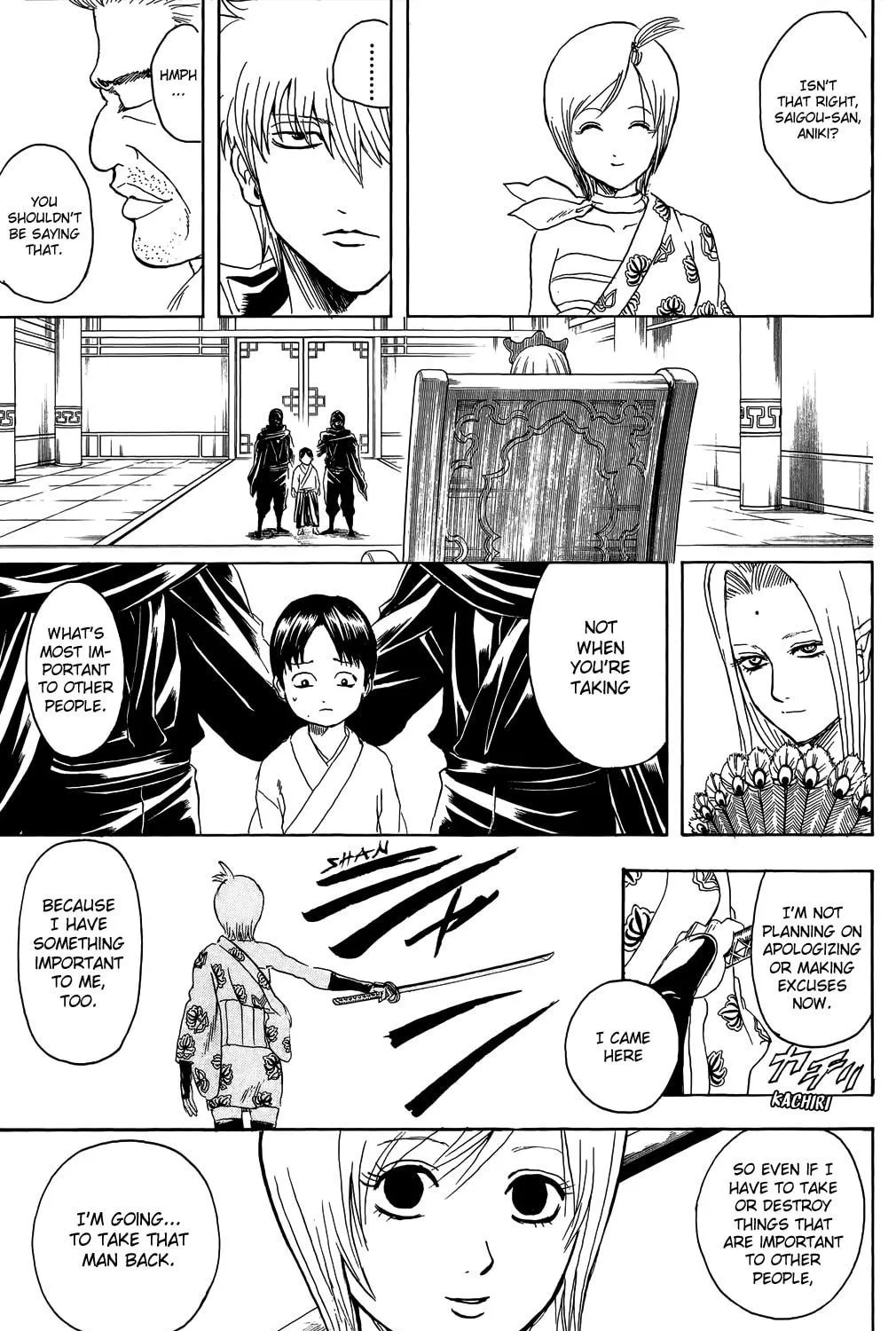 Read Gin Tama (Colored) chapter 303 image 4 on Lezhin