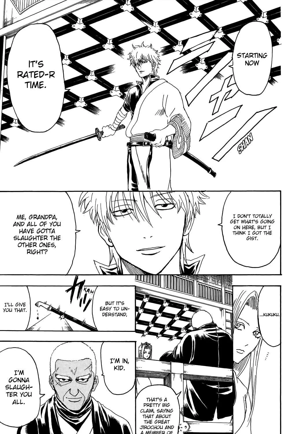 Read Gin Tama (Colored) chapter 306 image 22 on Lezhin