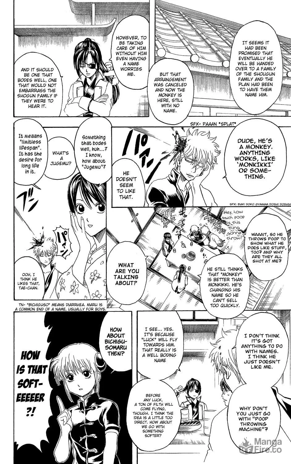 Read Gin Tama (Colored) chapter 314 image 8 on Lezhin