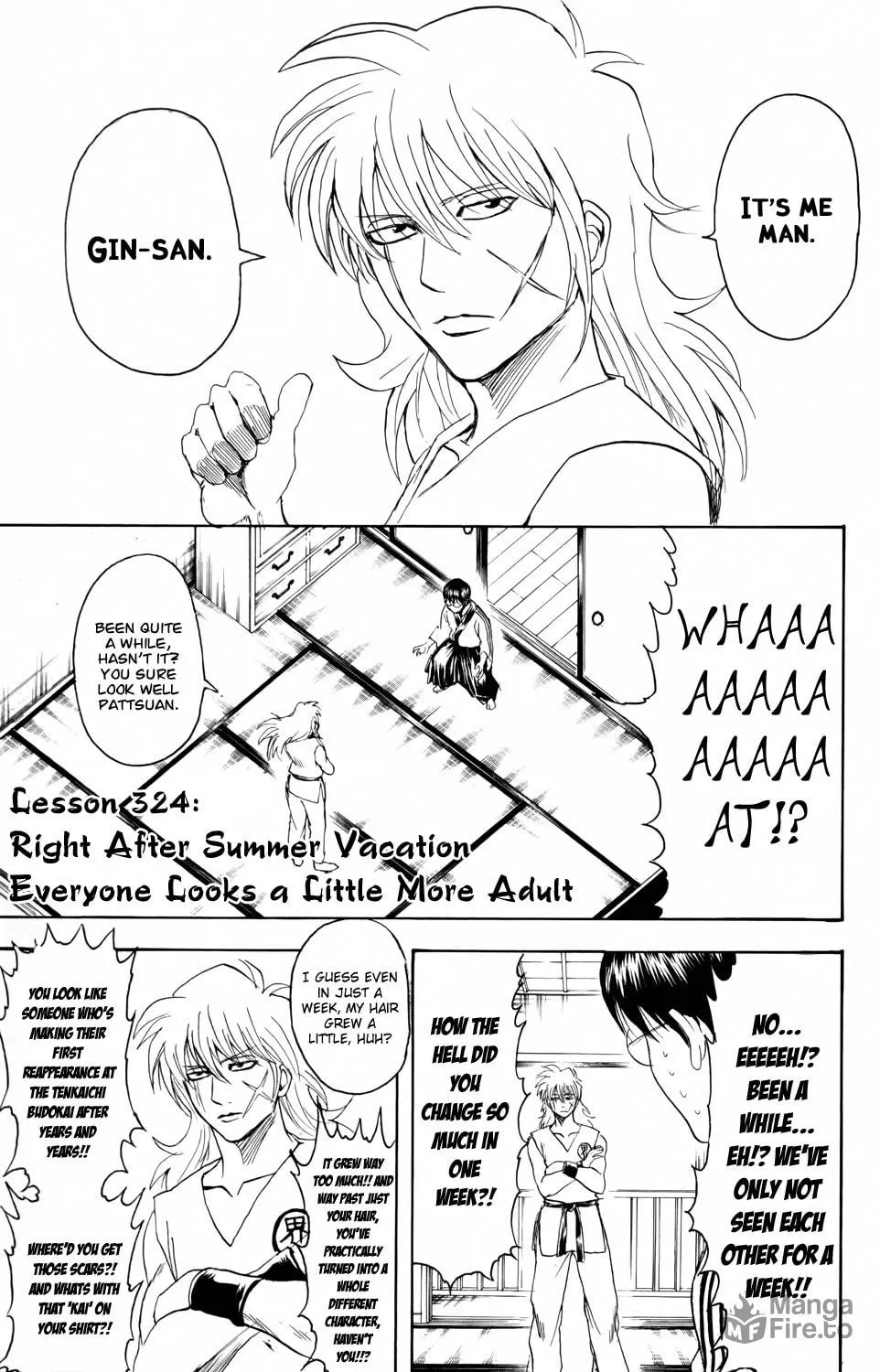 Read Gin Tama (Colored) chapter 324 image 2 on Lezhin