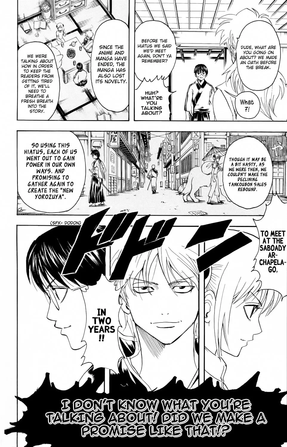 Read Gin Tama (Colored) chapter 324 image 3 on Lezhin