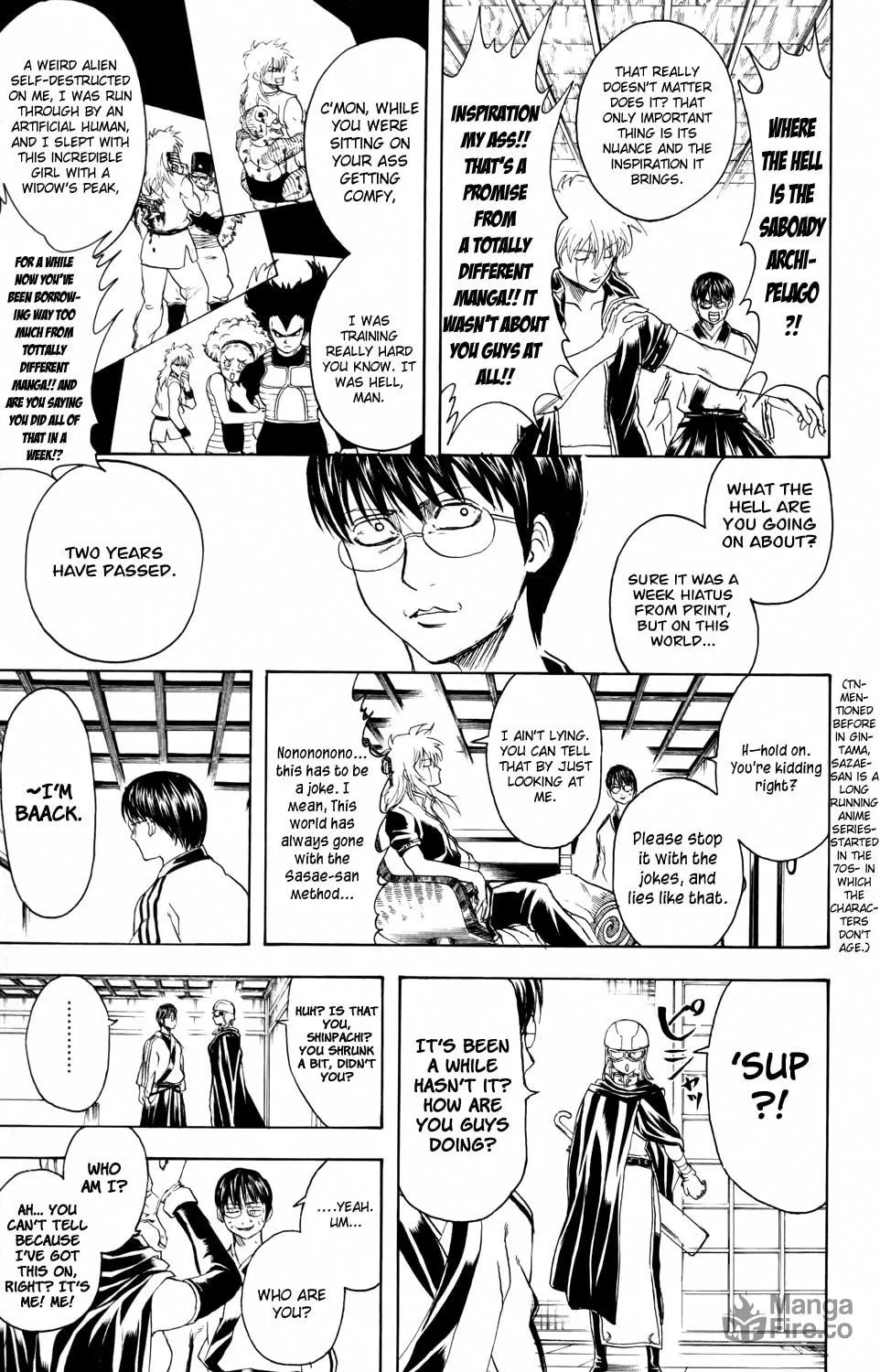 Read Gin Tama (Colored) chapter 324 image 4 on Lezhin