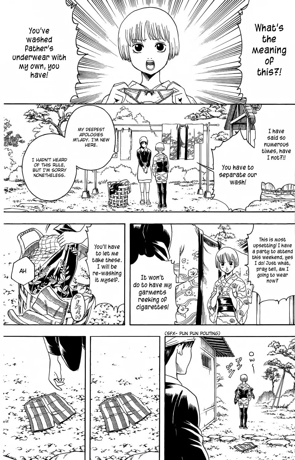 Read Gin Tama (Colored) chapter 329 image 12 on Lezhin