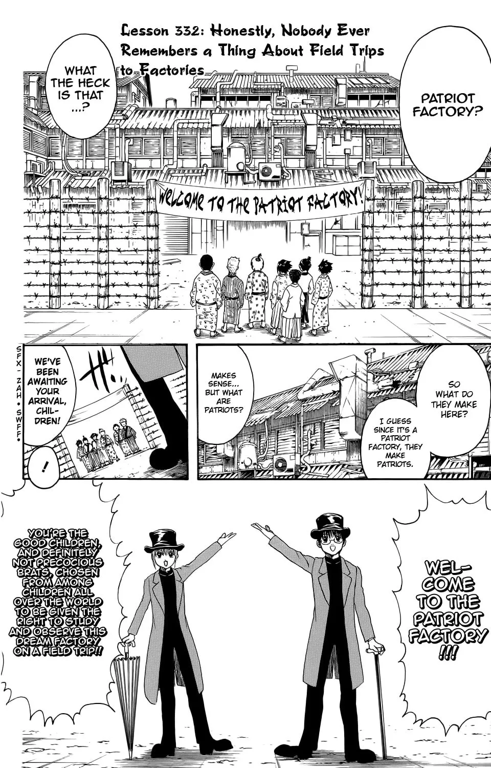 Read Gin Tama (Colored) chapter 332 image 1 on Lezhin
