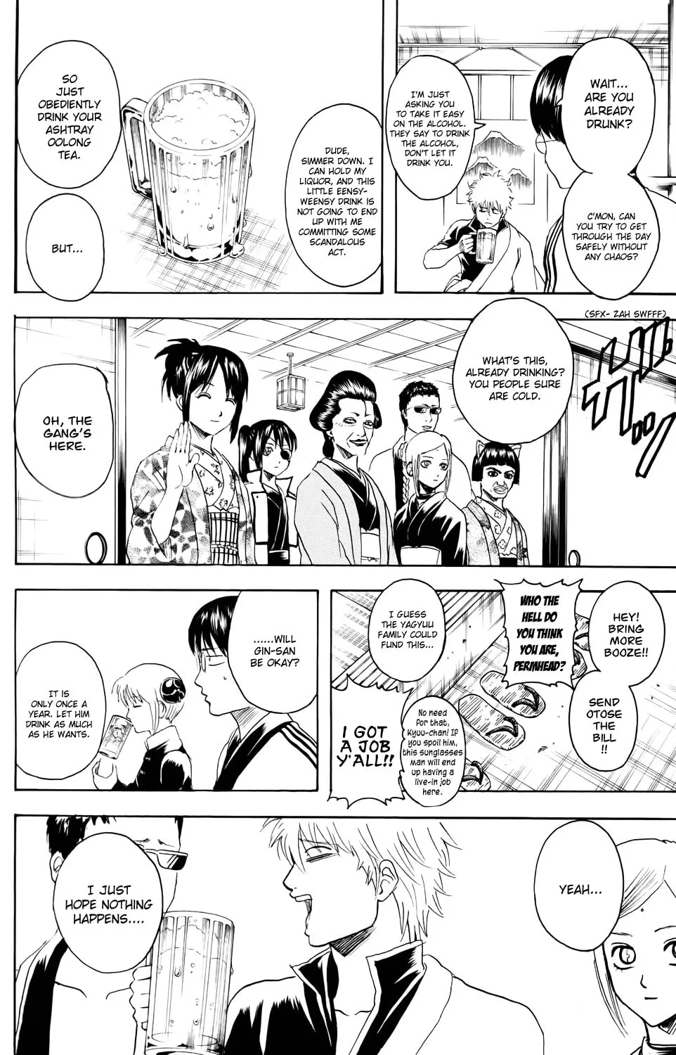 Read Gin Tama (Colored) chapter 336 image 3 on Lezhin