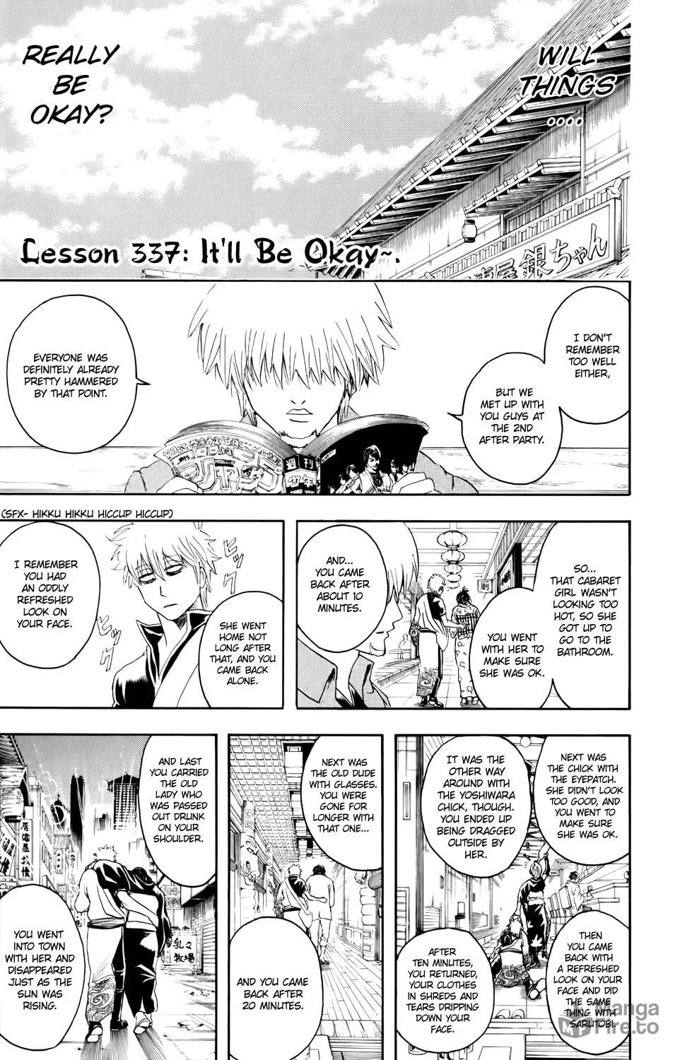 Read Gin Tama (Colored) chapter 337 image 2 on Lezhin