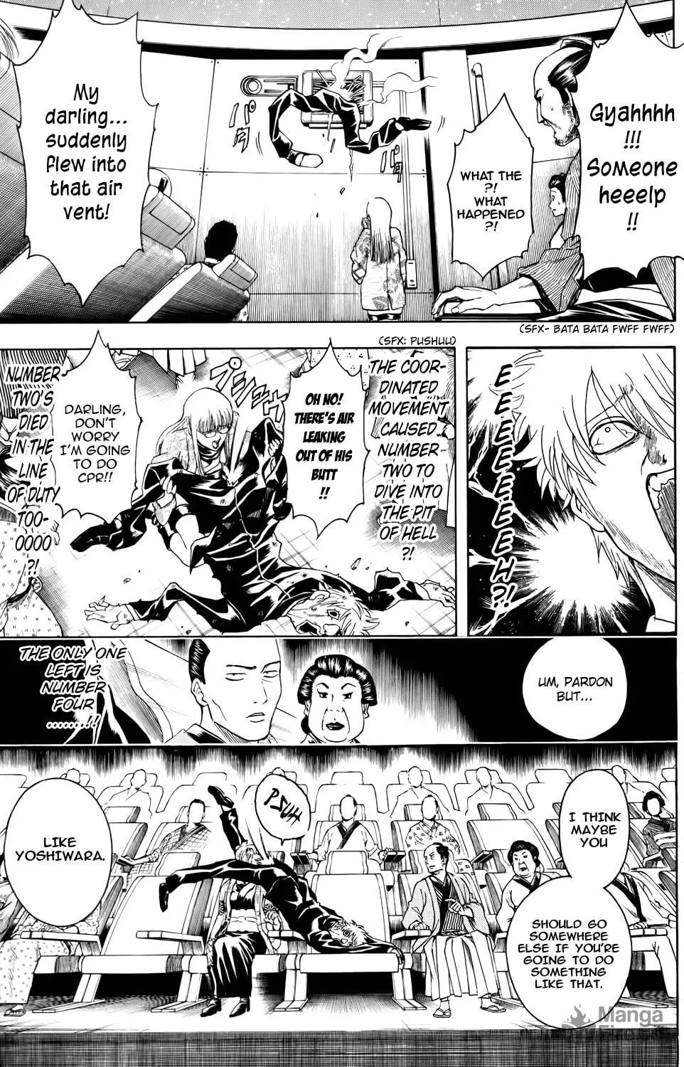 Read Gin Tama (Colored) chapter 339 image 8 on Lezhin