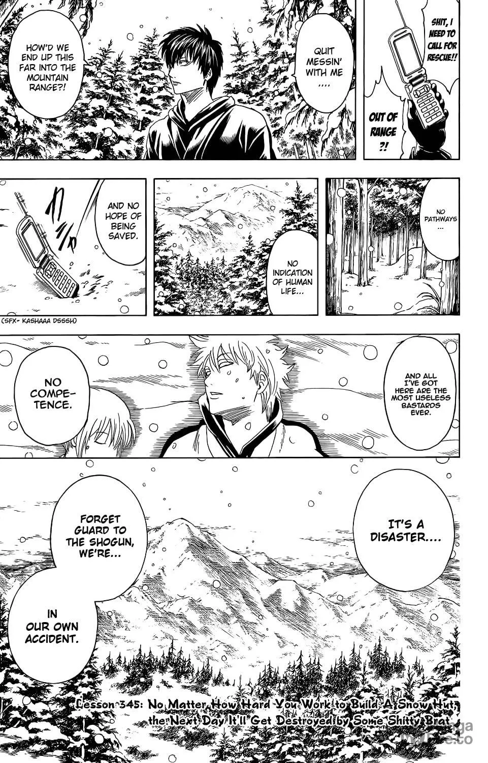 Read Gin Tama (Colored) chapter 345 image 2 on Lezhin