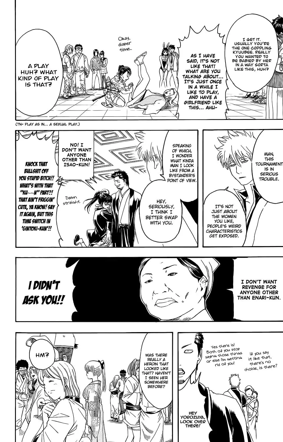 Read Gin Tama (Colored) chapter 348 image 13 on Lezhin