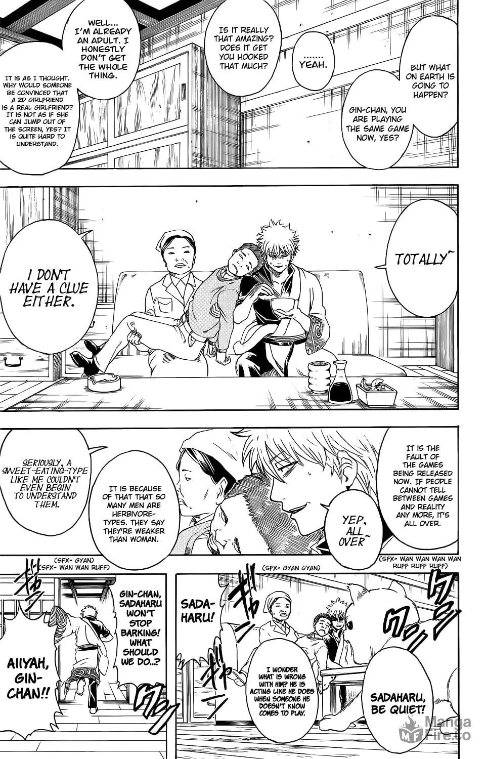 Read Gin Tama (Colored) chapter 348 image 4 on Lezhin