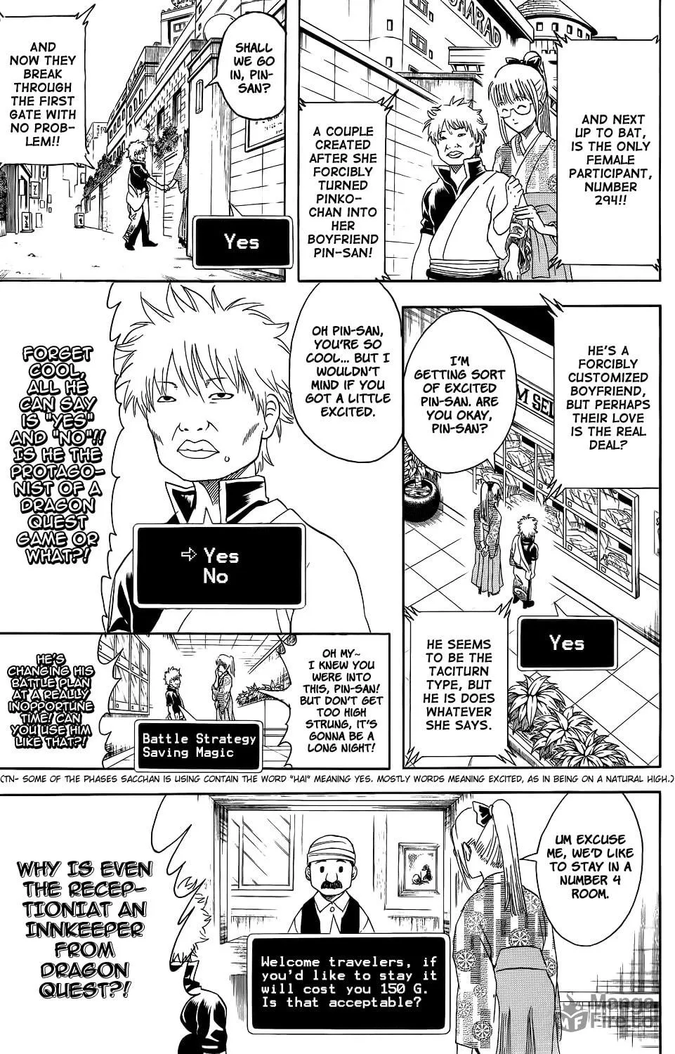 Read Gin Tama (Colored) chapter 350 image 4 on Lezhin