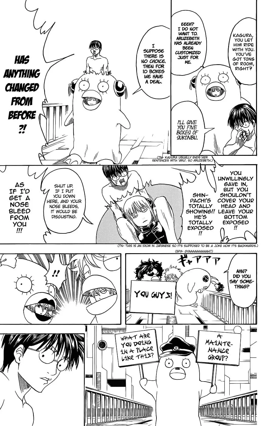 Read Gin Tama (Colored) chapter 355 image 13 on Lezhin