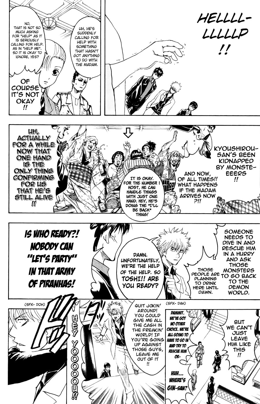 Read Gin Tama (Colored) chapter 363.1 image 9 on Lezhin