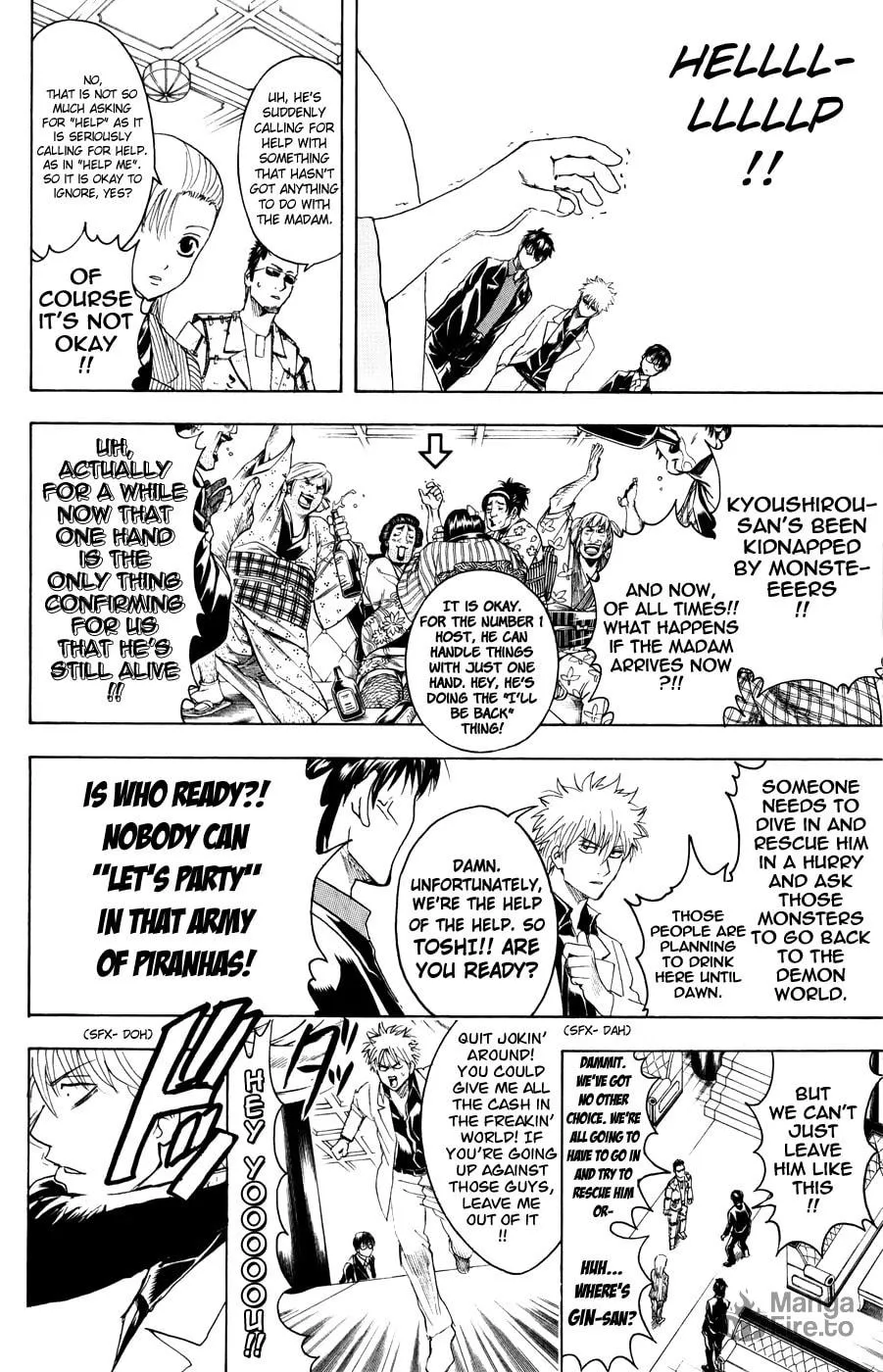 Read Gin Tama (Colored) chapter 363 image 9 on Lezhin