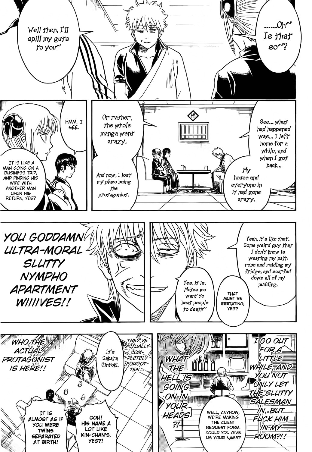 Read Gin Tama (Colored) chapter 372.1 image 8 on Lezhin