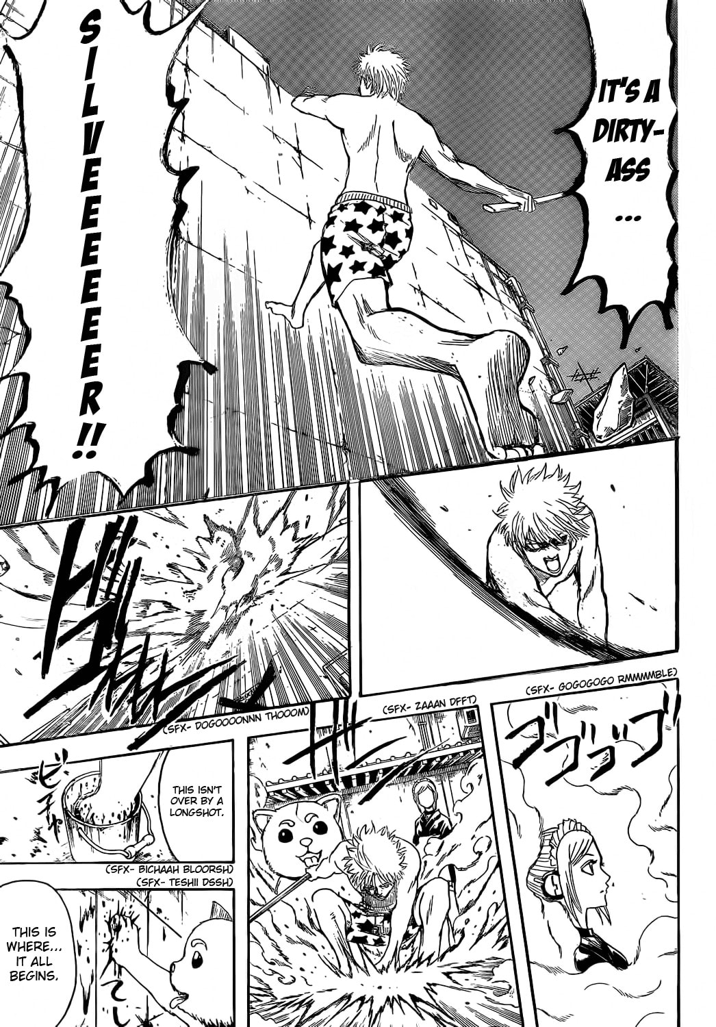 Read Gin Tama (Colored) chapter 373.1 image 14 on Lezhin