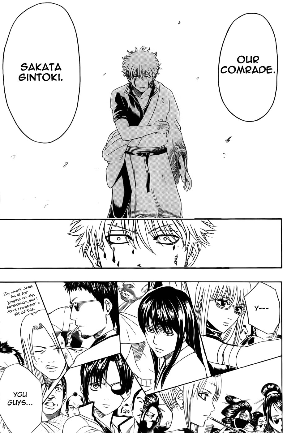 Read Gin Tama (Colored) chapter 378.1 image 8 on Lezhin
