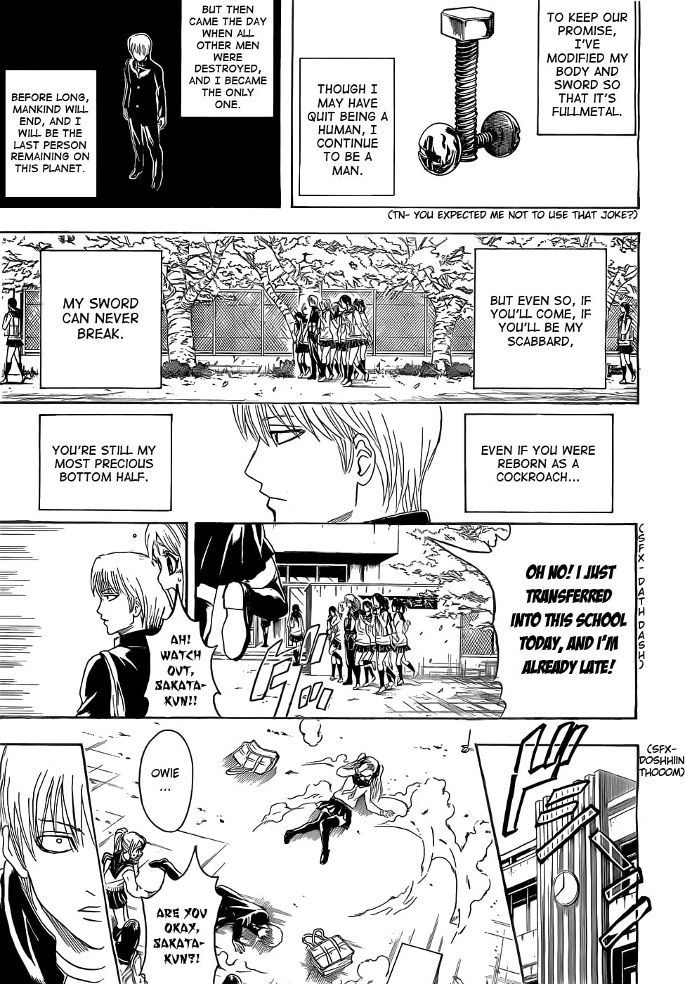 Read Gin Tama (Colored) chapter 380.1 image 4 on Lezhin