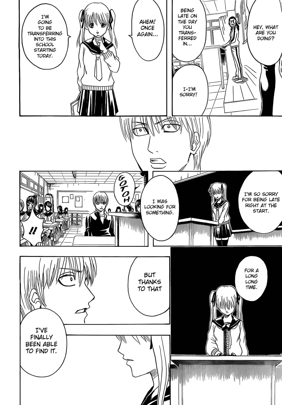 Read Gin Tama (Colored) chapter 380.1 image 9 on Lezhin
