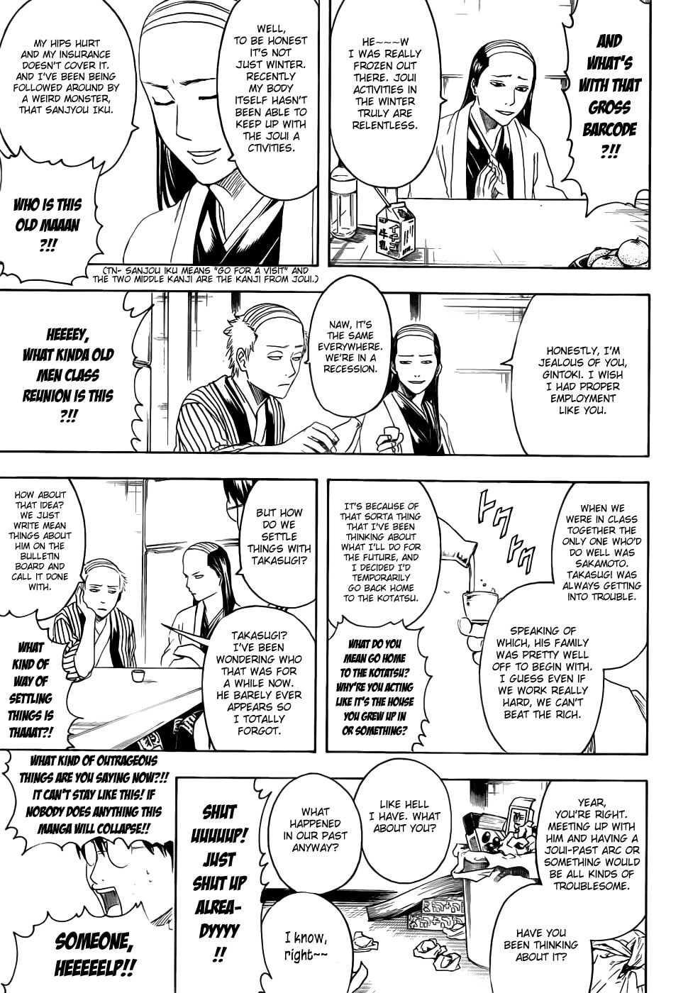 Read Gin Tama (Colored) chapter 383.1 image 10 on Lezhin