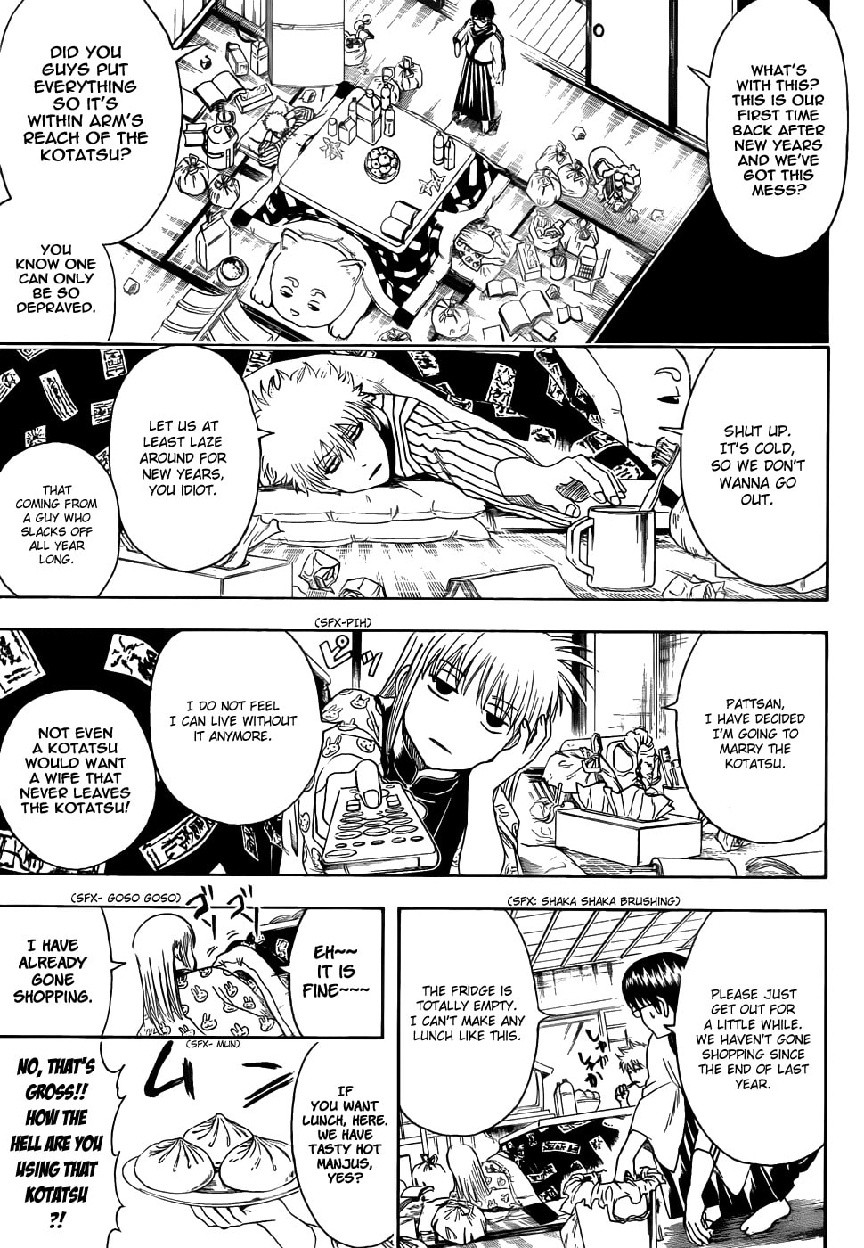 Read Gin Tama (Colored) chapter 383.1 image 2 on Lezhin