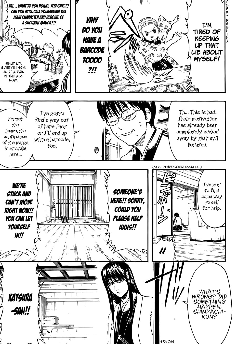 Read Gin Tama (Colored) chapter 383.1 image 8 on Lezhin