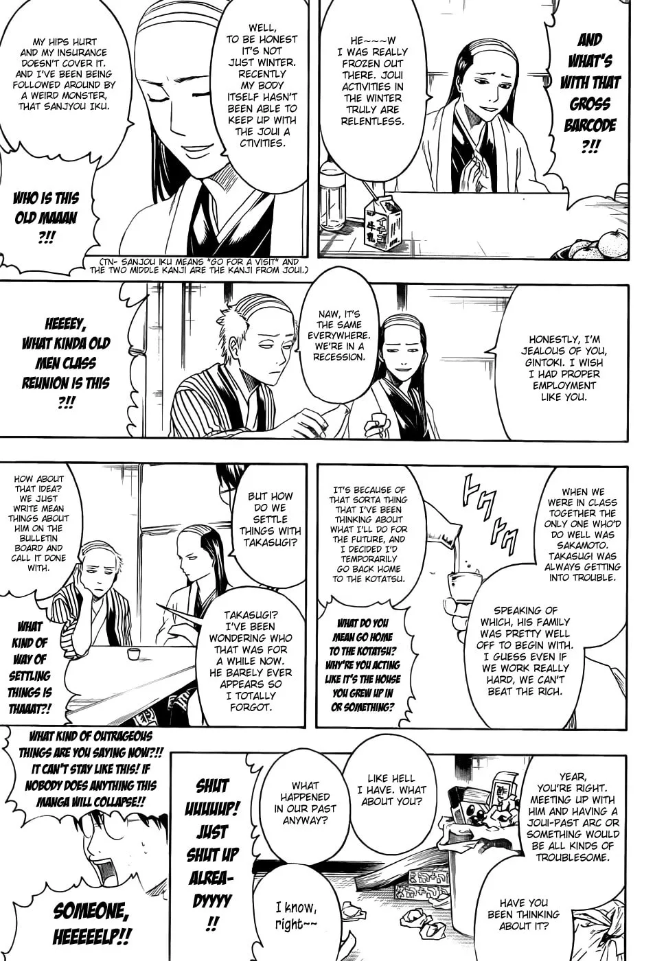 Read Gin Tama (Colored) chapter 383 image 10 on Lezhin