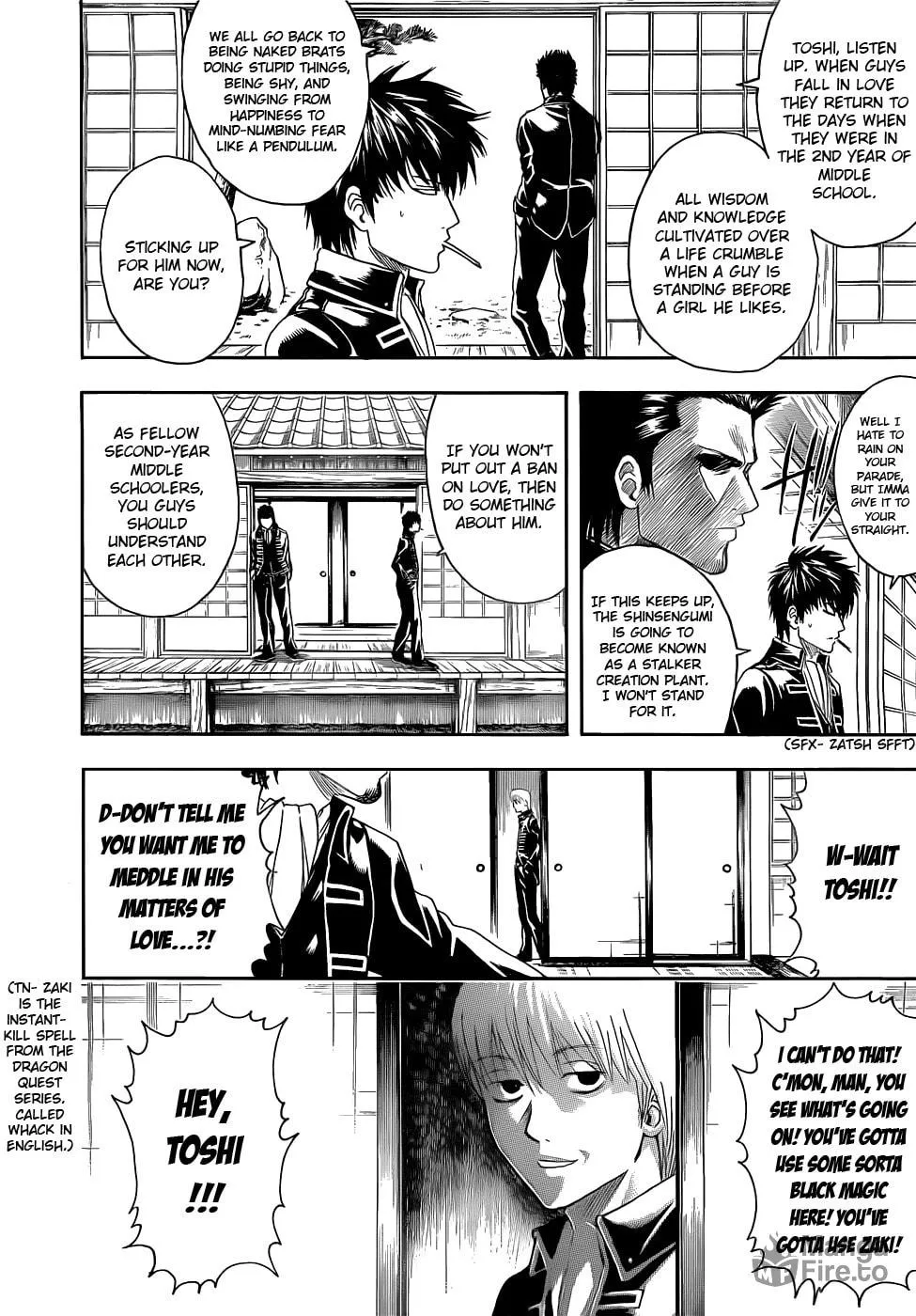 Read Gin Tama (Colored) chapter 384 image 8 on Lezhin
