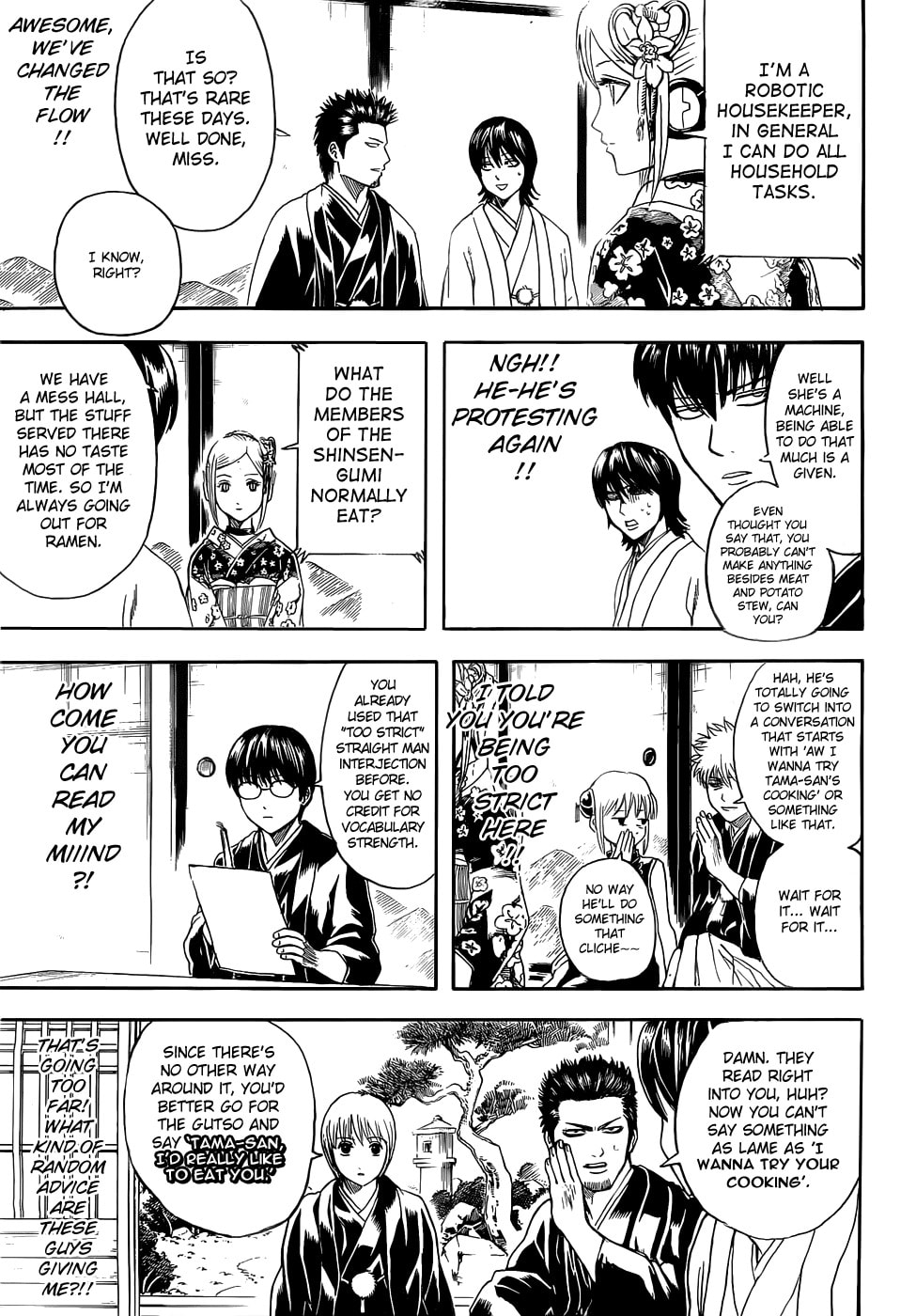 Read Gin Tama (Colored) chapter 385.1 image 8 on Lezhin