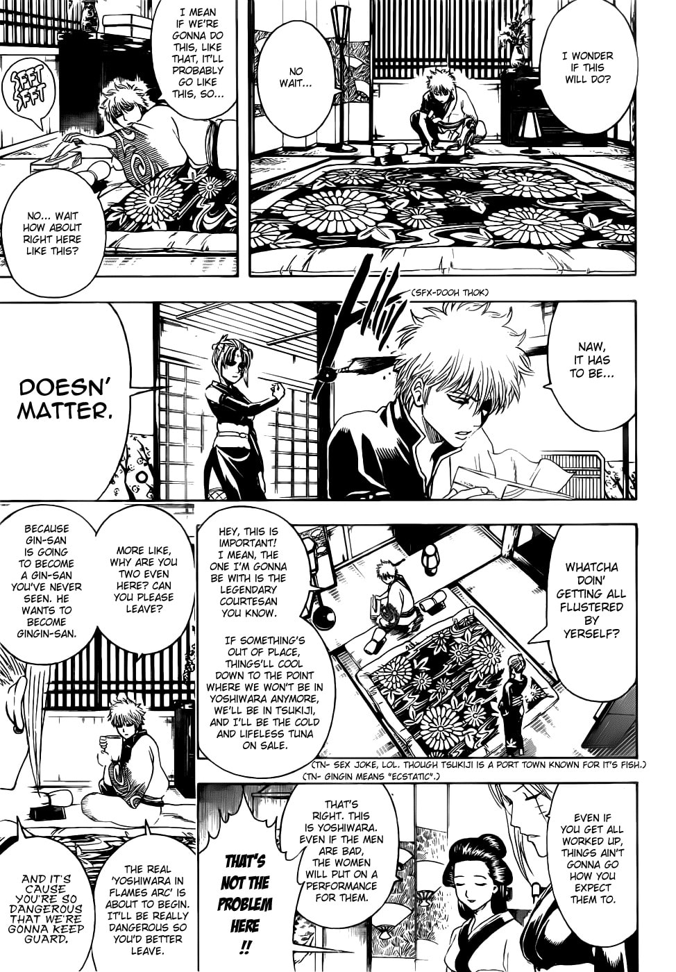 Read Gin Tama (Colored) chapter 386.1 image 4 on Lezhin