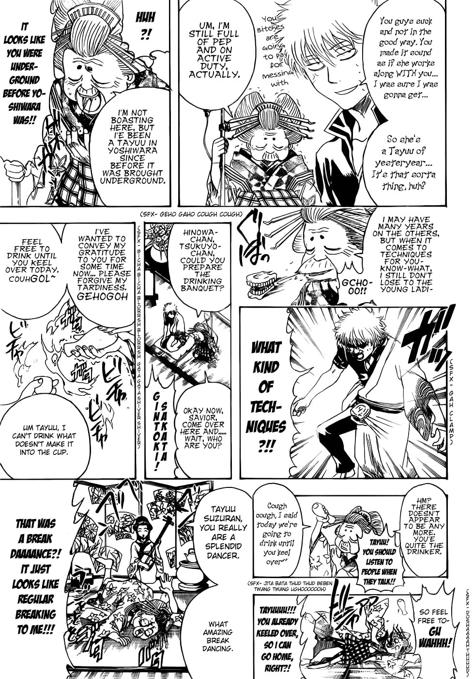 Read Gin Tama (Colored) chapter 386.1 image 8 on Lezhin