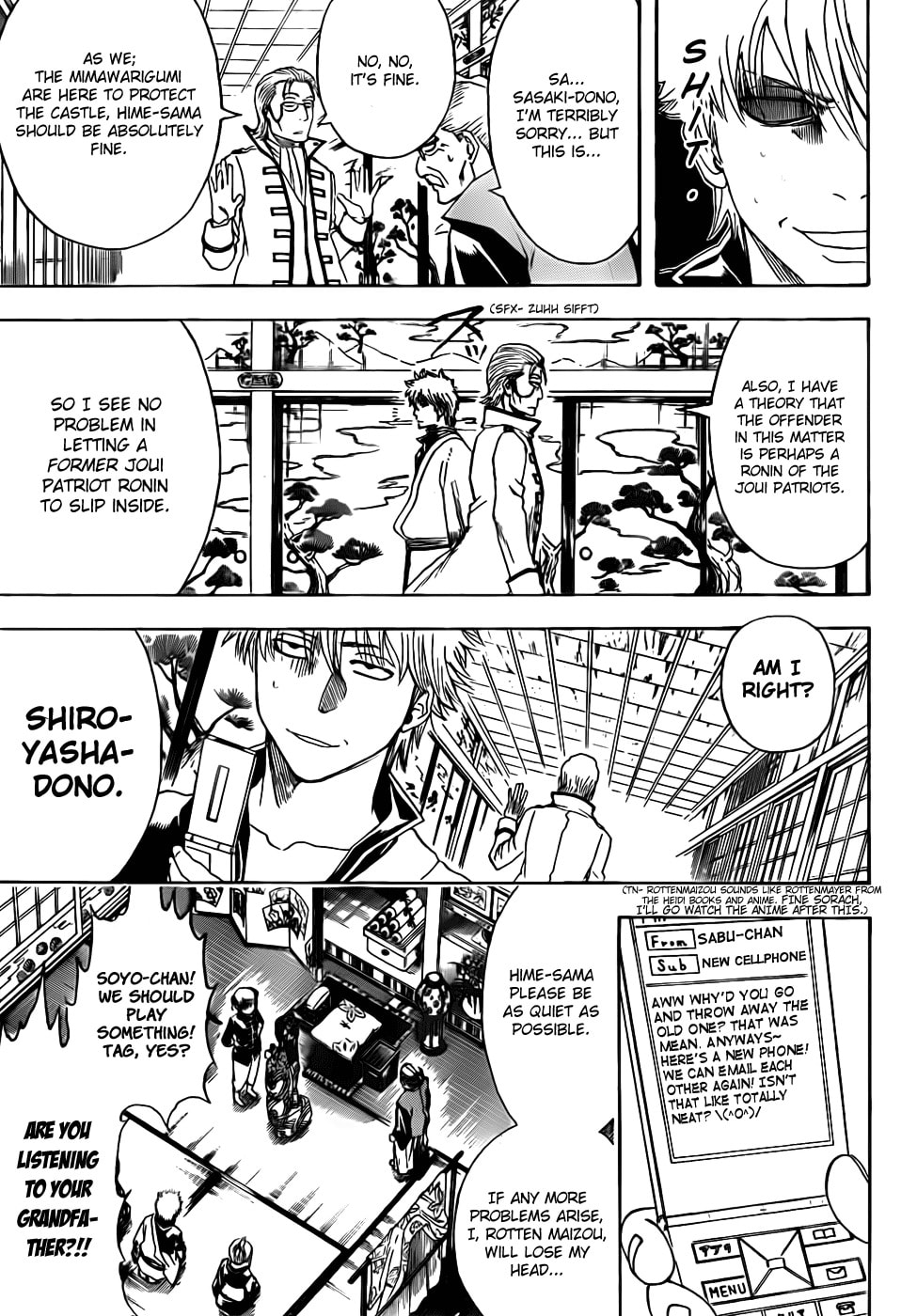 Read Gin Tama (Colored) chapter 387.1 image 10 on Lezhin