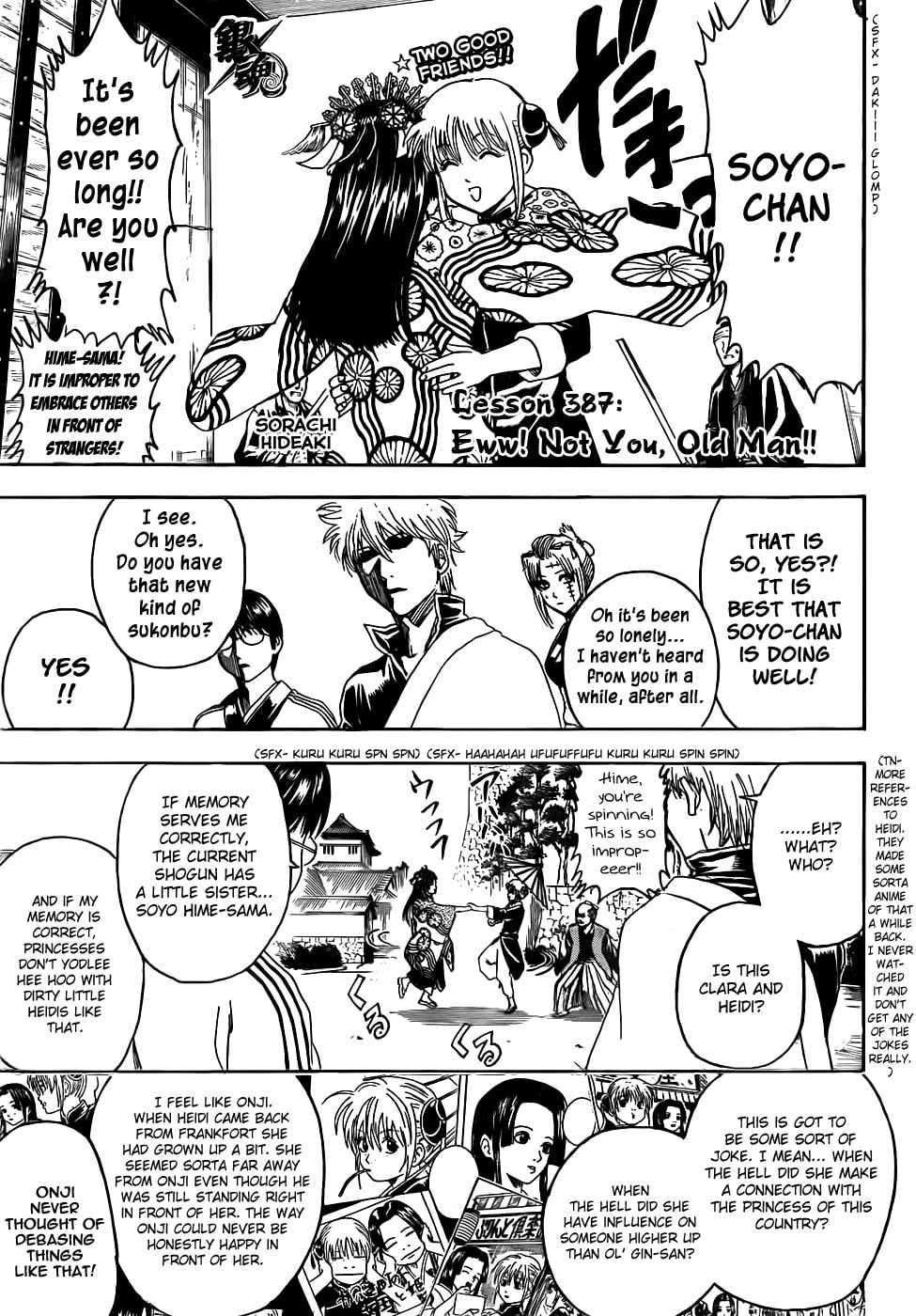 Read Gin Tama (Colored) chapter 387.1 image 6 on Lezhin