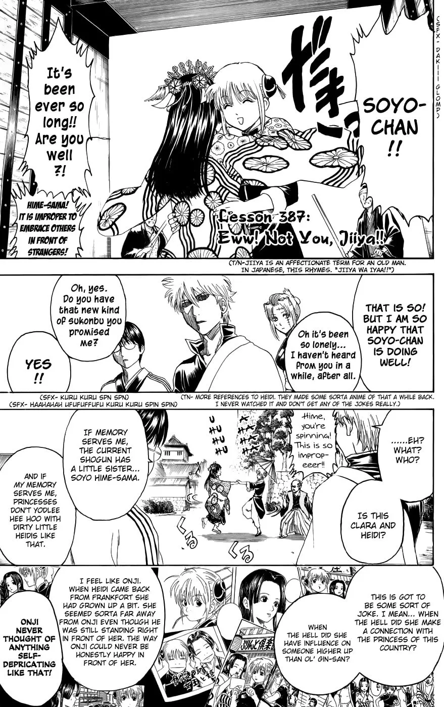 Read Gin Tama (Colored) chapter 387 image 6 on Lezhin