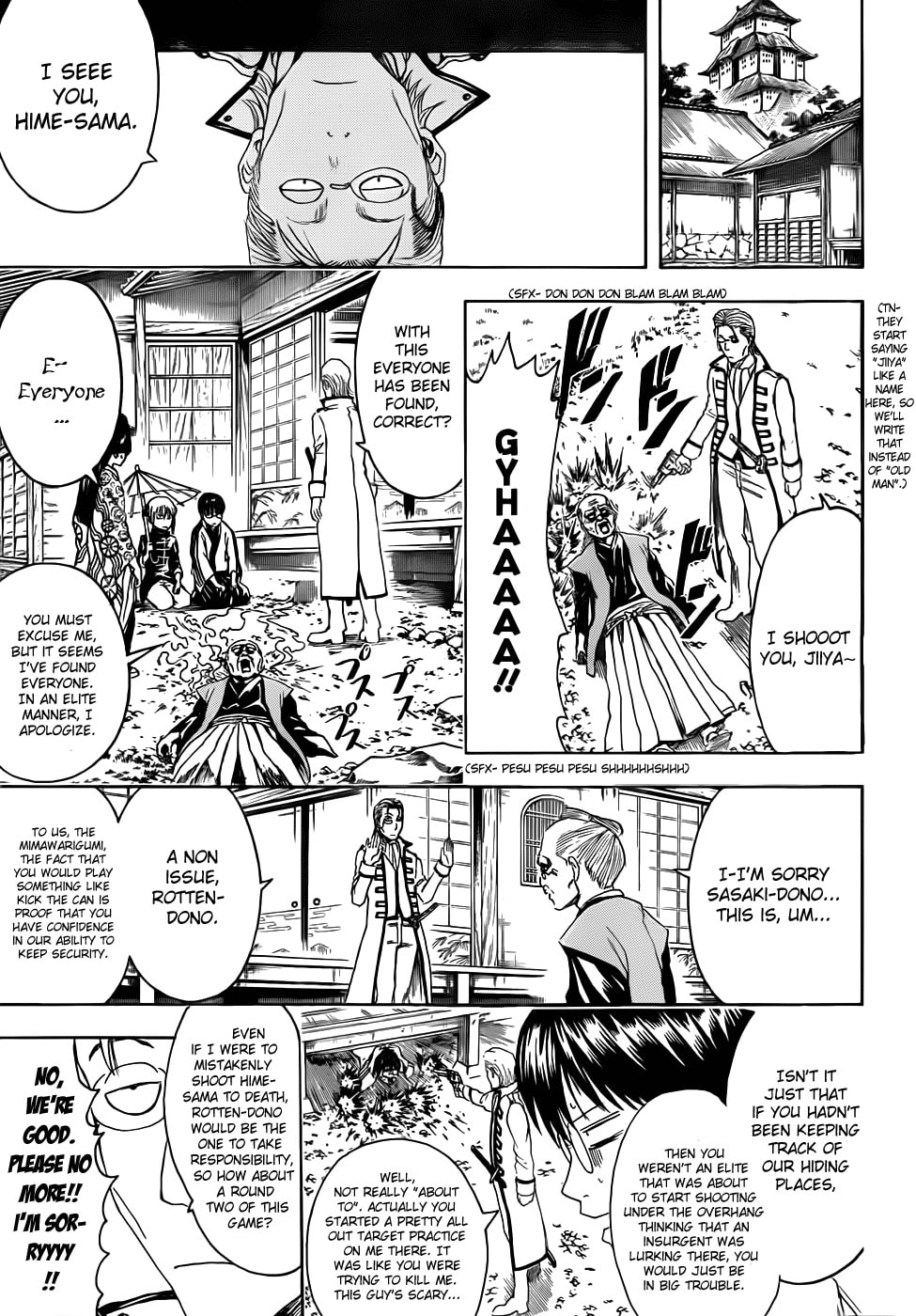 Read Gin Tama (Colored) chapter 388.1 image 4 on Lezhin