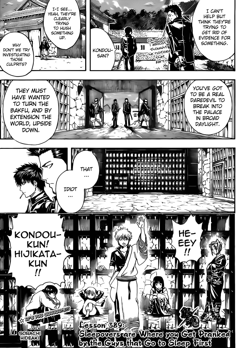 Read Gin Tama (Colored) chapter 389.1 image 2 on Lezhin