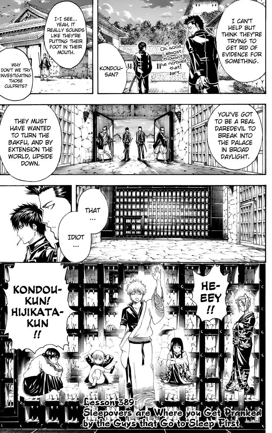 Read Gin Tama (Colored) chapter 389 image 2 on Lezhin