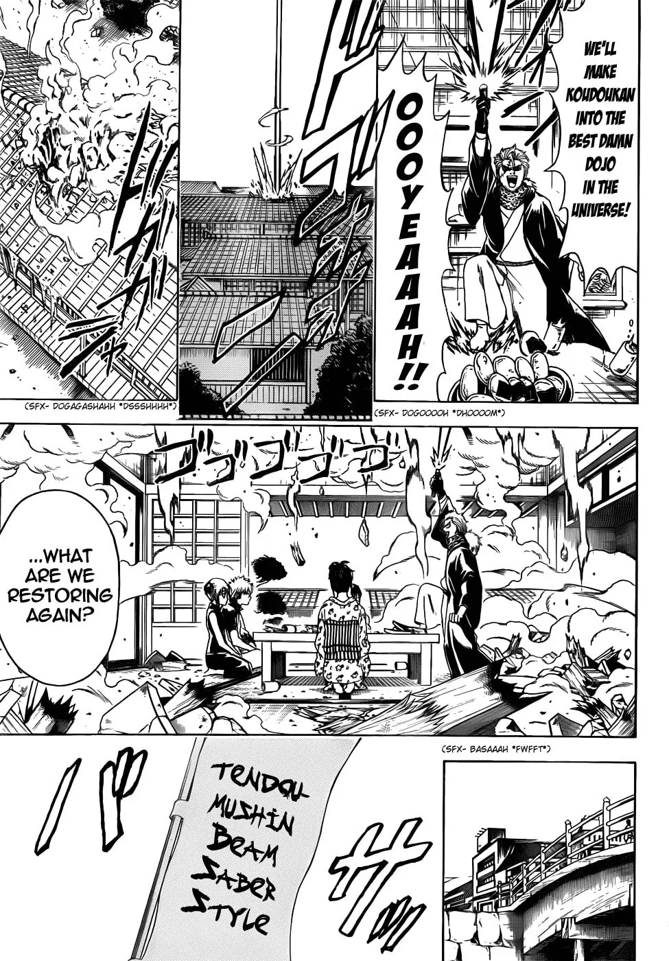 Read Gin Tama (Colored) chapter 403 image 12 on Lezhin