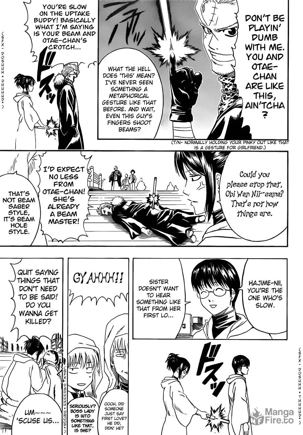 Read Gin Tama (Colored) chapter 403 image 14 on Lezhin
