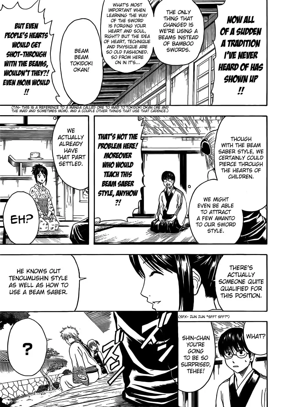 Read Gin Tama (Colored) chapter 403 image 6 on Lezhin
