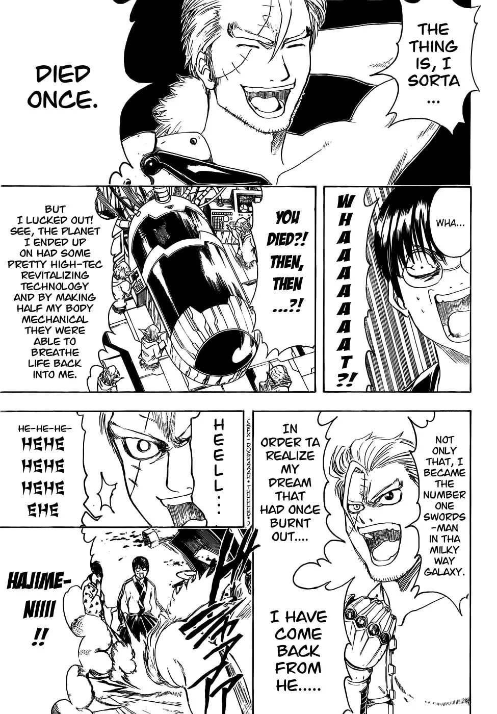 Read Gin Tama (Colored) chapter 404 image 6 on Lezhin