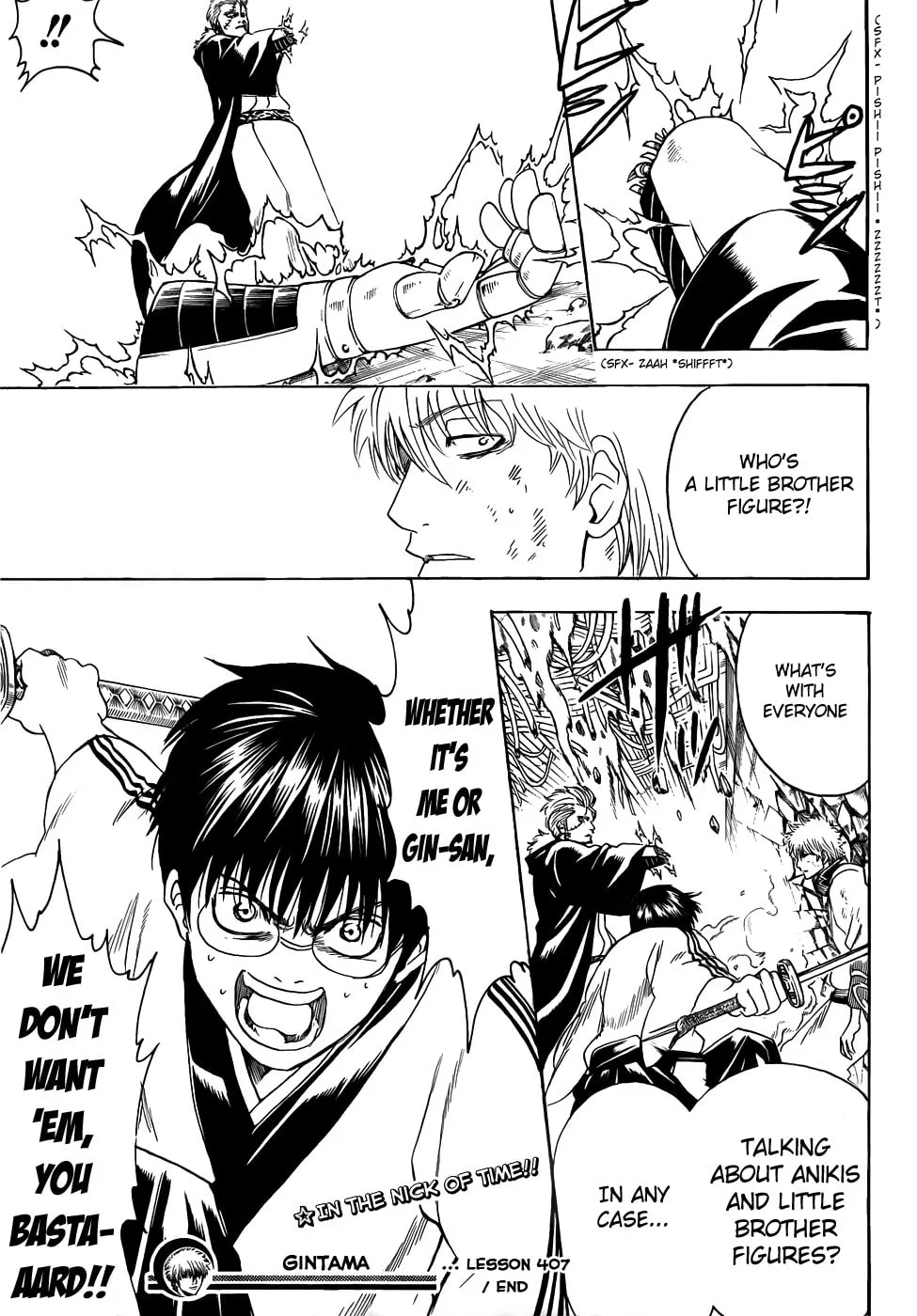 Read Gin Tama (Colored) chapter 407 image 18 on Lezhin