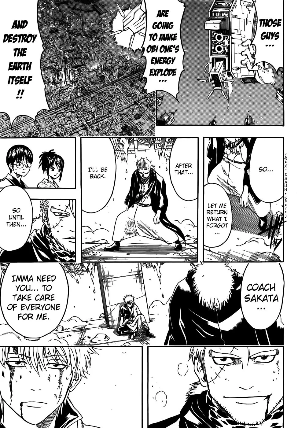 Read Gin Tama (Colored) chapter 409 image 10 on Lezhin